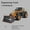Bulldozer, variant on Engineering Diecast Crane Bulldozer Excavator Vehicle Construction Alloy+Plastic Tractor Inertial Model Toys for Children Boys