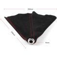 thumbnail image 3 of Una funda para freno de mano, funda para cuello de cambio GM Funda antipolvo con perilla basculante de cuero artificial Sailing Electrónica, 3 of 5