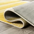 thumbnail image 6 of JONATHAN Y UNQ100A-4 Nicky Geometric Striped Circles Gray/Yellow/Cream 4 ft. x 6 ft. Area Rug, Modern Contemporary, Pet Friendly, Stain Resistant, Easy to Clean, for Living Room; Kitchen, Bedroom, 6 of 10
