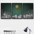 thumbnail image 2 of IDEA4WALL 3 Piece Framed Canvas Wall Art for Living Room, Bedroom Nordic Style Canvas Prints for Modern Home Decoration Ready to Hang, 2 of 4