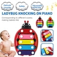 thumbnail image 1 of Amerteer Ladybug Knocking On Piano Toys Baby Child Kid 5-Note Knocking Xylophone Musical Toys Wisdom Development Beetle Early Education Musical Instrument Beetle, 1 of 6