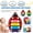 Green, variant on Amerteer Ladybird Treefloewr Baby Child Kid 5-Note Knocking Xylophone Musical Toys Wisdom Development Beetle Toys for 0~3 years children