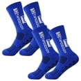 thumbnail image 2 of Calcetas deportivas. SpotBlue 2Pares Azul 6-12.5US TapeDesign Calcetines Tubo Medio Algodón., 2 of 2