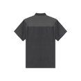 thumbnail image 2 of zdhoor Men's Short Sleeve Chef Jacket Classic Chef Coat Chef Shirt Kitchen Restaurant Hotel Work Grey M, 2 of 7