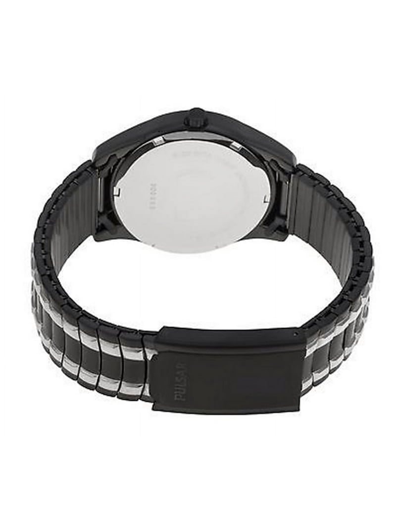 Pulsar Men's Analog Wrist Watch Quartz Day/Date, Two Tone