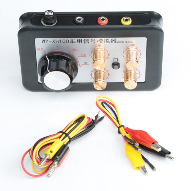Simulador De Señal De Automóvil Simulador de señal de automóvil Generador de señal de coche de 12 V para herramienta electrónica de vehículo Ndcxsfigh Accesorios para autos y motos