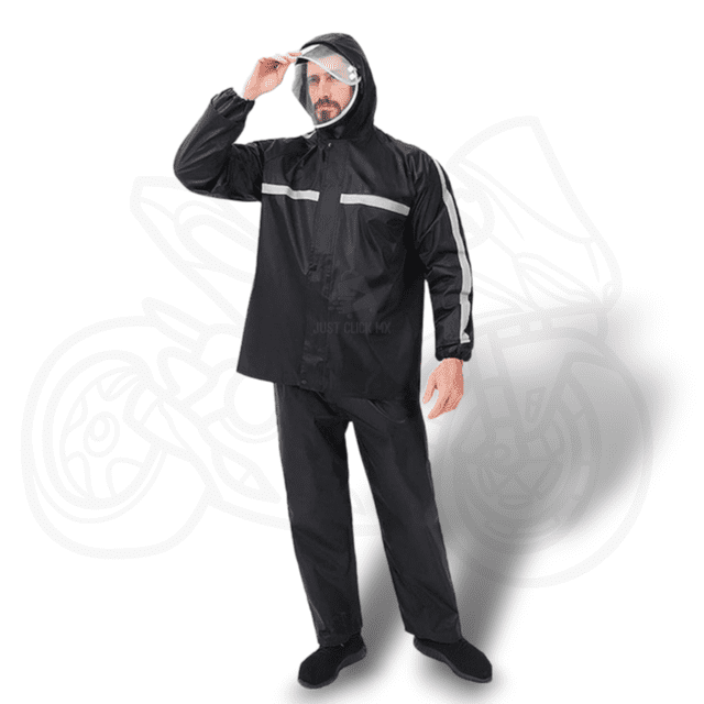 Impermeable Completo Con Visera Para Lluvia JustClick MX Unisex