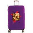 thumbnail image 1 of For 18-32 Inch Luggage Protectives Cover Elastic Travel Accessories Baggage Case Suitcase Cases Protector Covers Jesus Pattern 8jesus017 L (26-28inch), 1 of 6