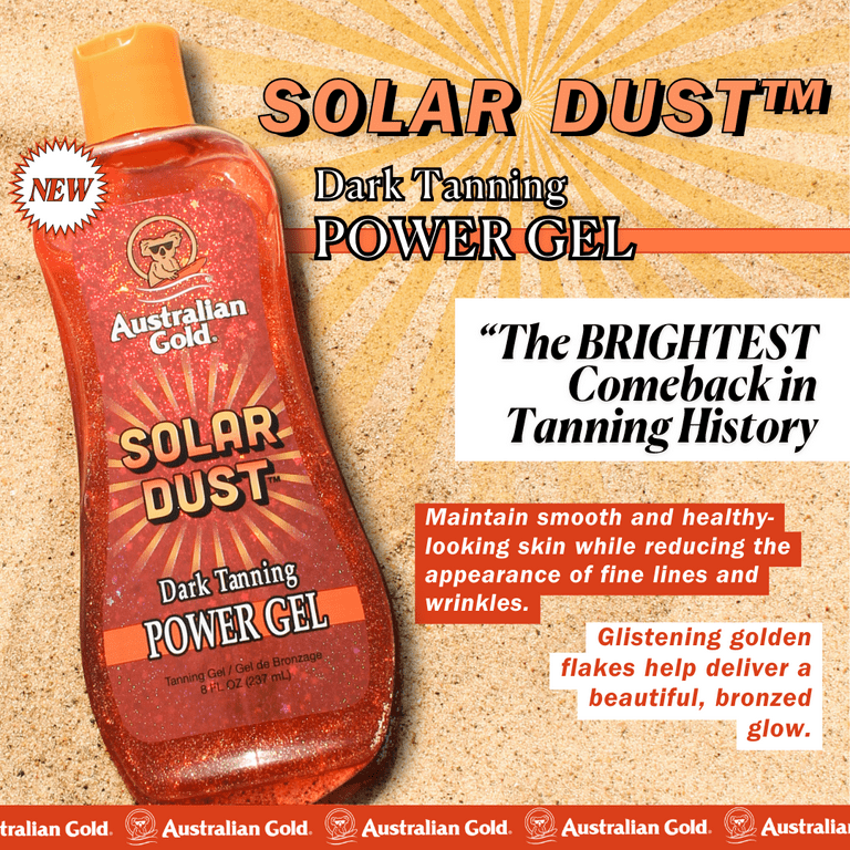 Australian Gold Solar Dust Tanning Gel, 8 fl. oz