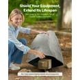 thumbnail image 6 of VEVOR Faux Rock Cover, Outdoor Fake Landscape Rock Well Pump Cover, Realistic Appearance & Seamless Design, Lightweight & Weather-Resistant Artificial Boulder for Garden Yard Decor, Grey, Medium Size, 6 of 9