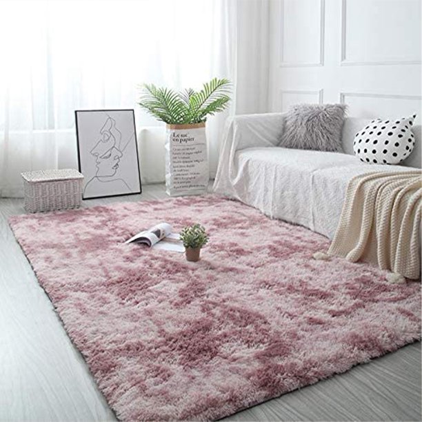 CozyDesg 4ft x 6ft Area Rugs, Soft Fluffy Area Rugs Floor Mat Floor