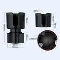 thumbnail image 3 of EeaseCA Porte-Gobelet de Voiture Extensible Rétractable Organisateur de Gobelet Automobile, 3 of 7