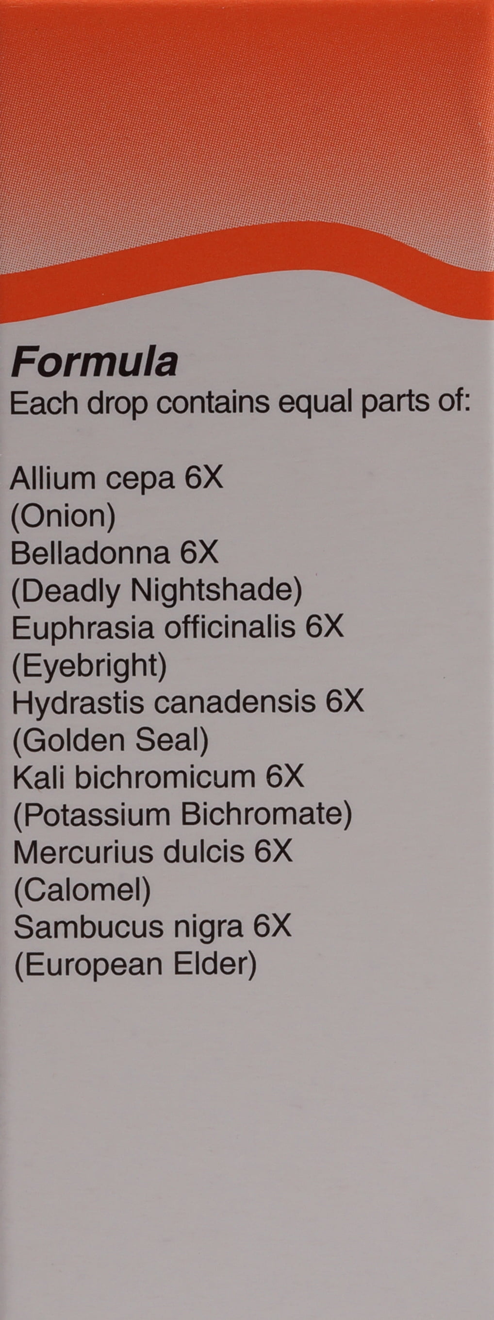 UNDA Allium Cepa Plex | Homeopathic Remedy to Help Temporarily Relieve Symptoms of Cold and Allergies | 1 fl. oz.