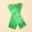 Green, variant on Long Satin Princess Gloves with Diamonds & Bows, For Birthday, Wedding & Costume Party Dress-Up,Green