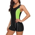 thumbnail image 3 of Yeahdor Womens One-piece Swimsuit Open Back Athletic Swimming Jumpsuit for Surfing Bathing Pool Beach, 3 of 5