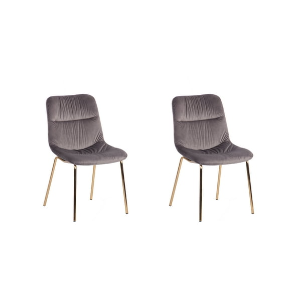Ace Furniture Wells Dining Chair, Set of 2, Gray