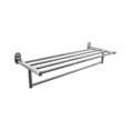 thumbnail image 1 of Boann BNBATSR-CH Solid Stainless Steel, Polished Chrome Towel Rack With Towel Bar - 22 in., 1 of 2