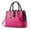 Hot Pink, variant on TAIAOJING Womens Tote Handbags Fashion Girls Retro Solid Cat Fringe Shoulder Zip Tote Handbag Bags Elegant Retro Tote Bag Custom Ladies Handbag