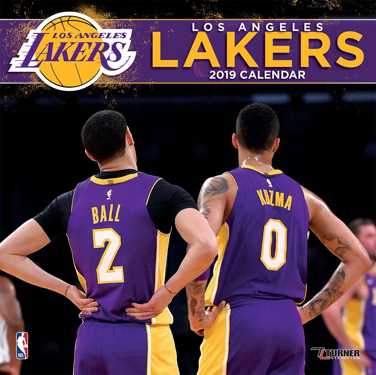 2019 12x12 Team Wall Calendar Los Angeles Lakers Walmart Com Walmart Com