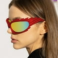 thumbnail image 3 of LKWLPD Hedgehog Shape Sunglasses Personality Hop Funny Glasses Fashion Cycling Punk, 3 of 4