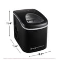 thumbnail image 6 of Compact Countertop Ice Maker, 26 lb per Day, Black, 6 of 7