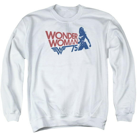 Wonder Woman - Ww75 Silhouette - Crewneck Sweatshirt - Large