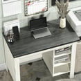 thumbnail image 3 of Gray Black Wood Contact Paper 395"x16" Waterproof Vinyl Wood Wall Paper Ababoorty Dark Grey Wood Contact Paper Black Self Adhesive Paper for Decor Old Furniture Kitchen Cabinet Counter Shelf Liners, 3 of 9