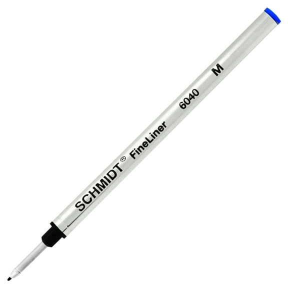 Schmidt 6040 Fineliner Spring Loaded Refill - Blue, Medium Point 1.0mm, 1 Pack (SC58118)