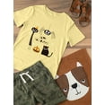 thumbnail image 3 of Funny Spooky Pals T-Shirt Toddler -Image by Shutterstock,  5 Toddler, 3 of 4
