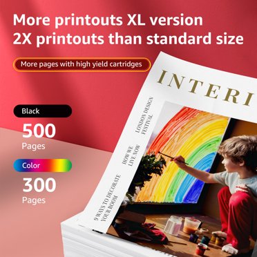 PG-245XL Black & CL-246XL Color Ink 2-Pack – For Canon Pixma TR4522 TS3322 MG2500 MG2520, Replacement