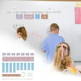 thumbnail image 4 of Birdeem Bulletin Board Paper, Bulletin Board Sets, Calendar Bulletin Board Card Set Bohemian Classroom Decoration Page Flipping Calendar Label Paper Card, Bulletin Board Decorations, 4 of 6