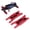 Red, variant on M Buder Aluminum Alloy RC Car Rear Suspension Swing Arm and Dustproof Carbon Plate Upgrade Kit for Traxxas 1/8 Sledg Remote Control Car Black 7.08 in / 18cm