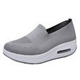 thumbnail image 1 of Womens Rhinestones Glitter Fashion Mesh Walking Shoe Casual Slip-ons Breathable Non-slip Comfortable, 1 of 5