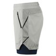 thumbnail image 4 of Men 2 in 1 Running Shorts Quick Drying Breathable Active Training Exercise Jogging Marathon Cycling Shorts, 4 of 7