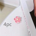 thumbnail image 1 of 1 juego de protectores de cable transparentes de flores de colores for iPhone 14 13 12 11 Pro Max - diseño antidesgaste y duradero, 1 of 2