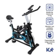 thumbnail image 3 of Bicicleta Fija 13 kg Estática Para Spinning Cardio Fitness Kingsports KINGBIFI13, 3 of 8