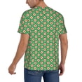 thumbnail image 2 of Lsque 60s and 70s Style Pattern Mens Polo Golf Shirts Funny Graphics Shorts Sleeve Button Shirts Baseball T-shirt-4X-Large, 2 of 7