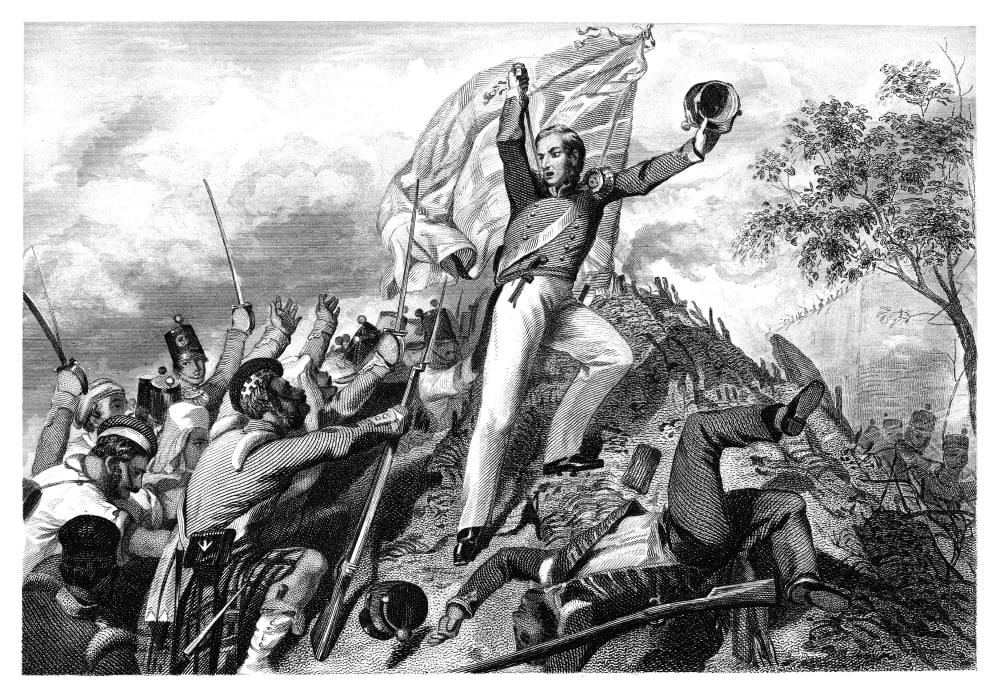 India Sepoy Rebellion 1857 NCapture Of The Guns By The Highlanders