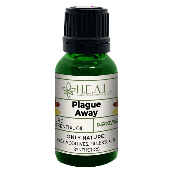 H.E.A.L.'s Essential Oil Plague Away - 0.5oz