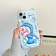 thumbnail image 1 of Doraemon 3D Cat Ear Cartoon Imitation Leather Case for iPhone 11 13 12 14 Pro Max 12Pro 13Pro 14Pro 14Plus 13Promax 14Promax X XS XR 7 8 Plus soft TPU case full cover UHFX, 1 of 4