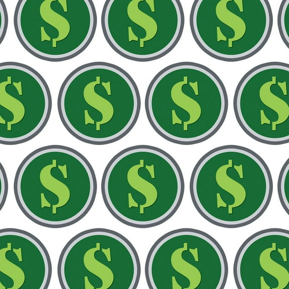Dollar Sign Money Premium Gift Wrap Wrapping Paper Roll