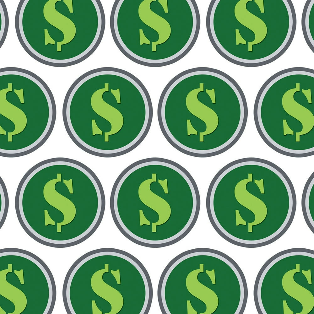 Dollar Sign Money Premium Gift Wrap Wrapping Paper Roll