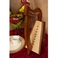thumbnail image 2 of Roosebeck Lily Harp, 8 Strings, Knotwork, 2 of 5