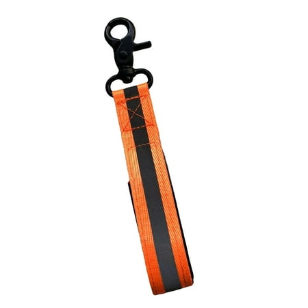 

Firefighter Glove Strap Turnout Gear Tool Reflective Nylon Work Glove Strap Orange Yellow