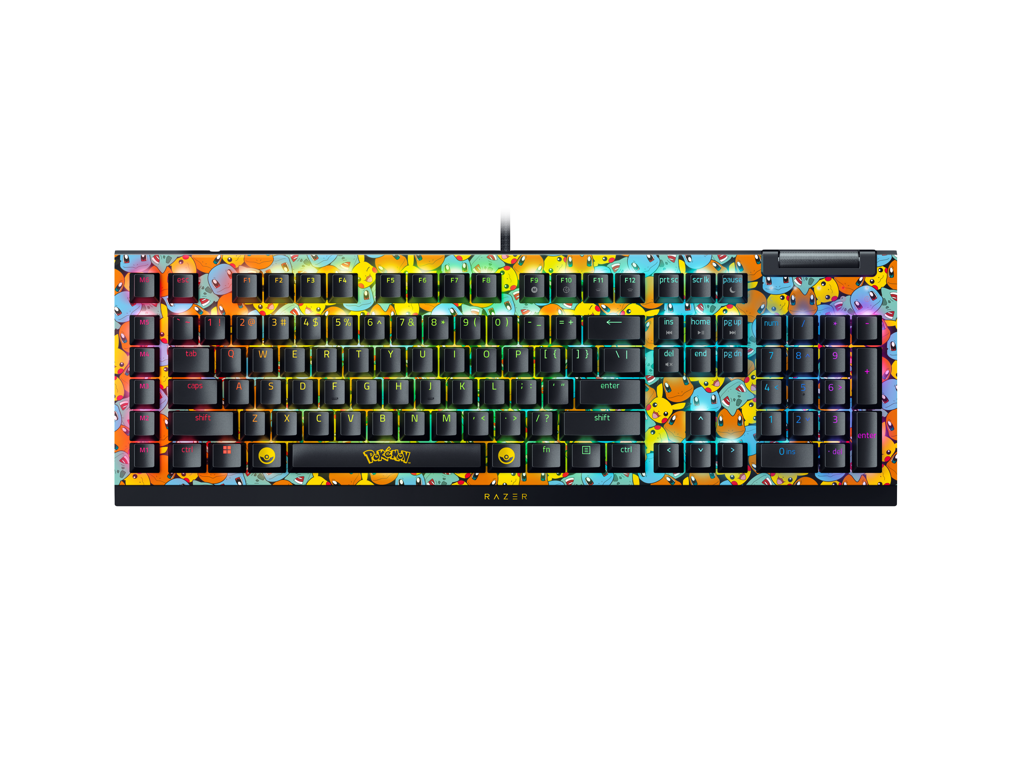 Razer BlackWidow V4 X Pokémon Wired Gaming Keyboard photo 1