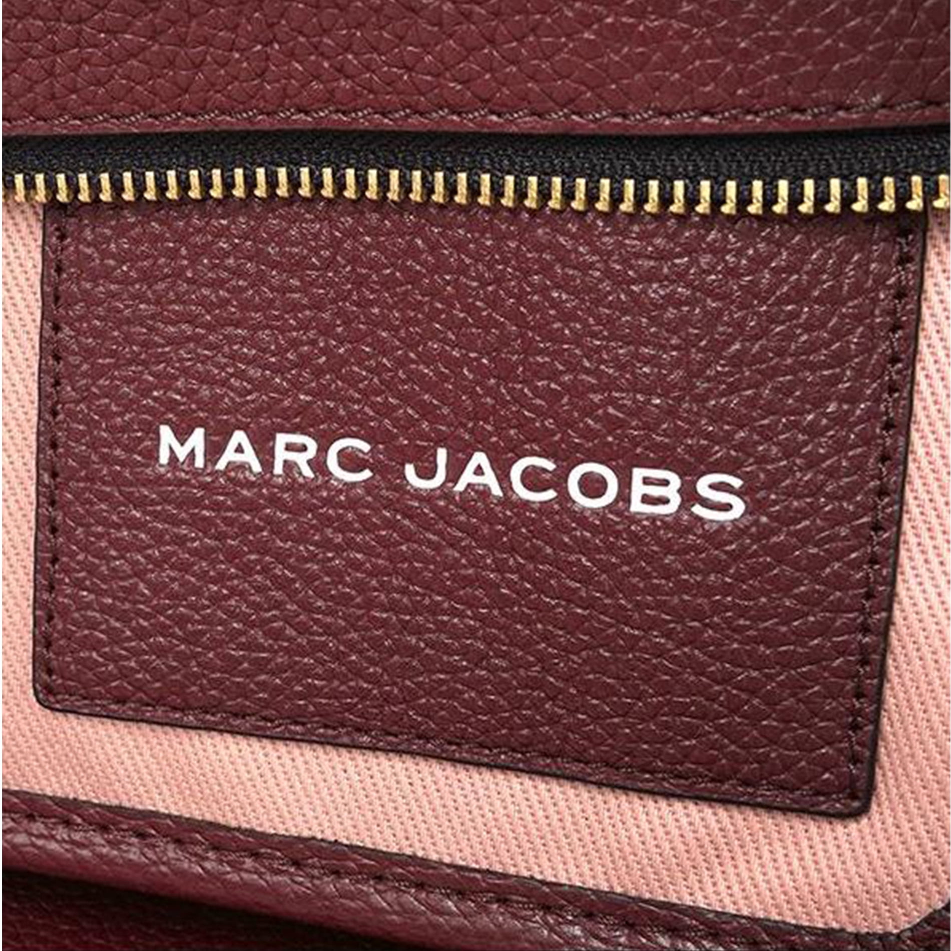 Marc Jacobs Women's Leather Zipper Tote Bag, Cherry Marc Jacobs Women's Leather Zipper Tote Bag, Cherry