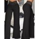 thumbnail image 1 of Women Wide Leg Flared Pants Autumn Casual Crisscross Sheer Mesh Patch High Waist Trousers Y2k Streetwear Elegant Work Pant, 1 of 4
