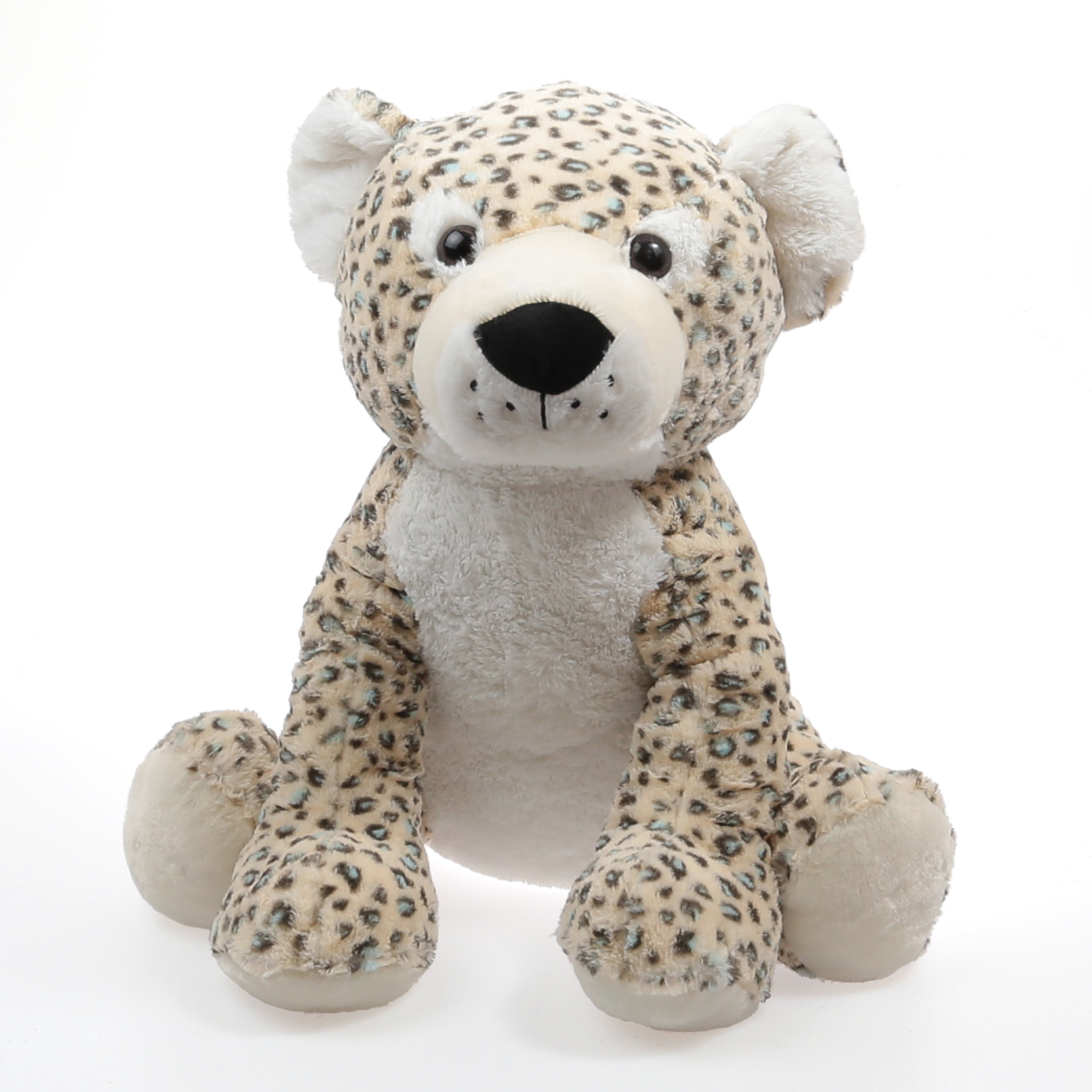 Sitting Giant Leopard Stuffed Animal 