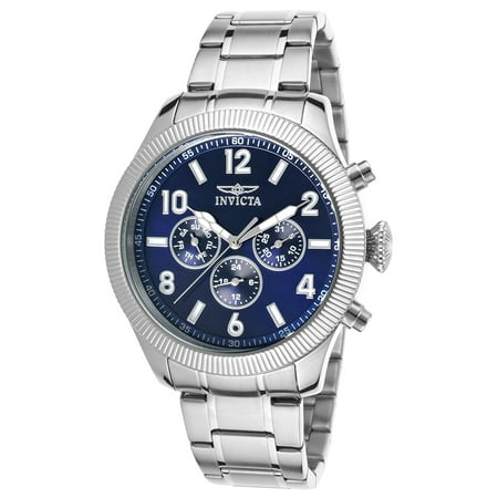 Invicta 20327 Men's Specialty Multi-Function Stainless Steel Blue Dial Watch