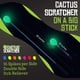 thumbnail image 4 of Rascador Back Scratcher con forma de cactus, extensible, grande, para hombre y mujer, 4 of 6